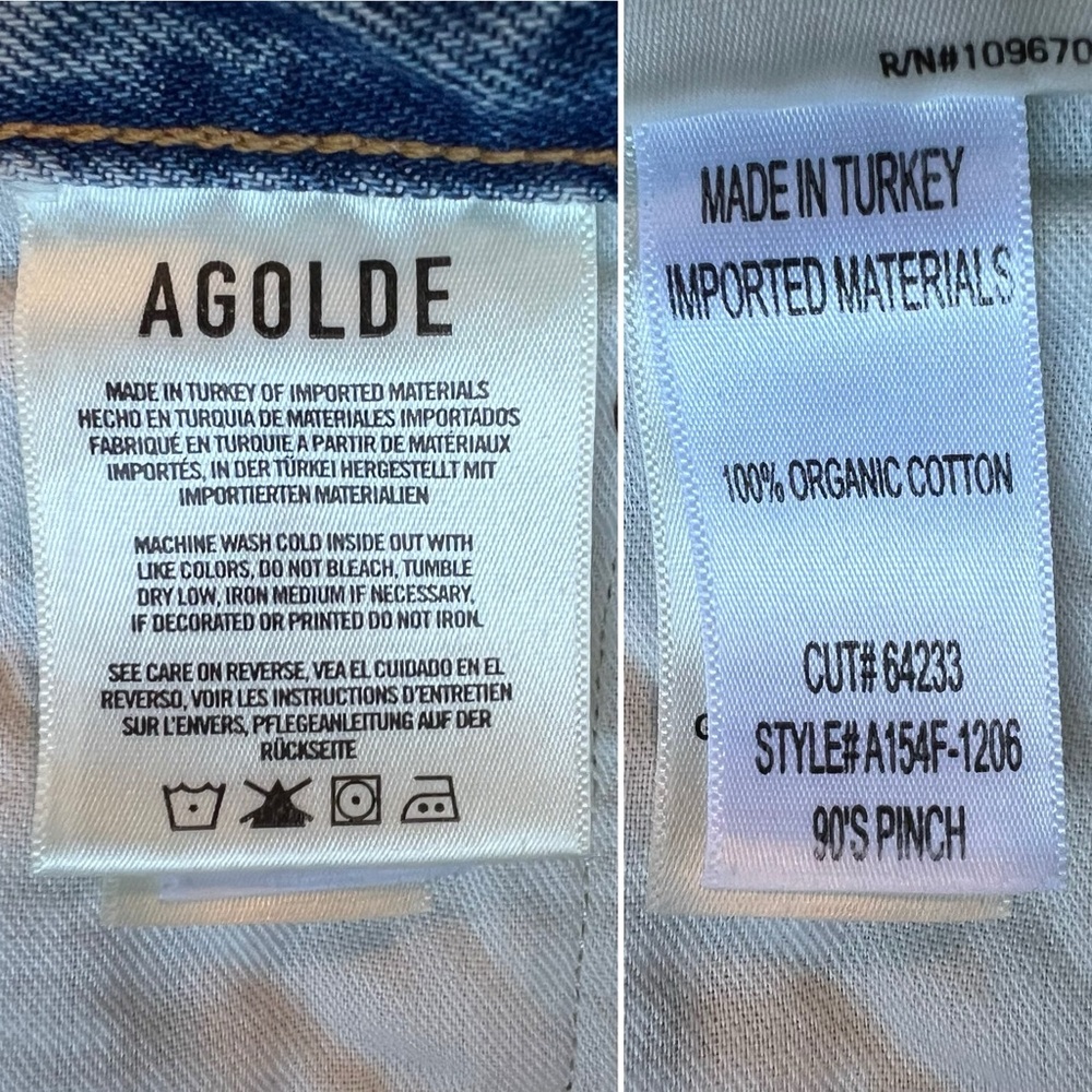 Agolde 90’s Pinch Jeans - Picture 13 of 16